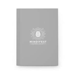 Mindifest DND Journal—A stylish matte hardcover notebook designed to elevate your daily writing experience.